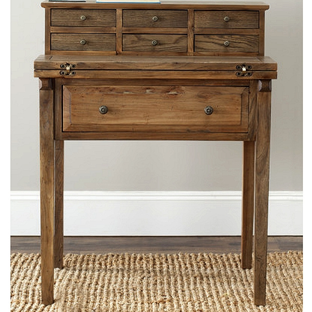 Shaker Craftsman Oak Secretary Desk