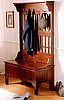 Mission Shaker Craftsman Cherry Hall Tree