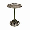 Classic Garden Cast Aluminum Bird Bath