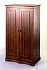 Craftsman Mission Large Oak Multimedia Cabinet