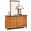 Shaker Mission 6 Drawer Dresser