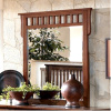 Birch Mission Craftsman Dresser Mirror
