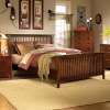 Mission Distressed Oak Bed Full