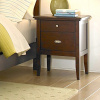 Mission Shaker Distressed Cherry 2 Drawer Nightstand