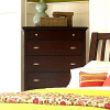 Mission Shaker Distressed Cherry Dresser Chest