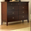 Mission Shaker Distressed Cherry Dresser