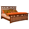 Quarter Sawn Oak Mission Craftsman Queen Bed