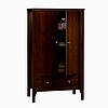 Dark Birch Shaker Entertainment Armoire