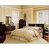 Dark Birch Shaker Full/Queen Bookcase Headboard