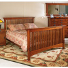 Mission Craftsman Red Oak Queen Bed