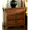 Mission Craftsman 3 Drawer Nightstand