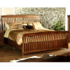 Mission Craftsman Sleigh Bed Queen