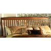 Mission Craftsman Sleigh Bed Headboard Queen