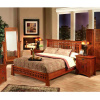 Quarter Sawn Oak Mission Craftsman Queen Platform Bed