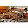 Mission Craftsman Oak Queen Bed