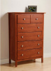 Cherry Shaker
5 Drawer Dresser Chest