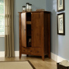 Rustic Oak Shaker Armoire