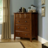 Rustic Oak Shaker 4 Drawer Dresser Chest