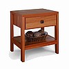 Shaker Chestnut Nightstand Side Table
