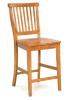 Mission Light Oak Bar Stool 24"