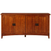 Oak Mission Lowboy Sideboard Buffet Console
