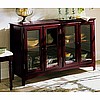Mission Shaker Four Door Cherry Lowboy Sideboard