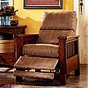 Mission Craftsman Microfiber Morris Recliner