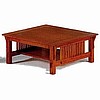 Oak Hardwood Mission Style Cocktail Table