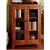 Shaker 2 Glass Door Bookcase Cabinet