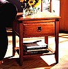 Mission Shaker Solid Wood Side Table