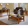 Mission Cherry Contemporary End Table