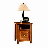 Shaker Cherry File Cabinet Table