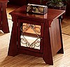 Craftsman Mission Cherry Side End Table