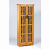 Craftsman Mission 477 CD Large Oak or Walnut Media Cabinet