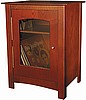 Shaker Oak Hardwood A/V Cabinet