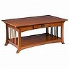 Mission Craftsman Walnut Coffee Table