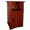 Mission Craftsman Cherry Telephone Side Table