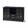Mission Shaker Black Entertainment Center Console