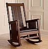 Craftsman Mission Pine Rocker Rocking Chair