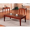 Shaker 3pc Cherry Coffee & End Table Set