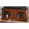 Oak & Walnut Mission Craftsman Entertainment Console