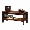 Shaker Mission Dark Coffee Cocktail Table