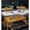 Shaker Mission 3pc Honey Coffee & End Table Set