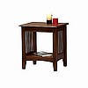 Shaker Mission Dark Side End Table