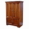 Craftsman Mission Shaker Large Entertainment Armoire