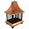 Copper Hearth Outdoor Chiminea Fireplace