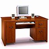 Mission Shaker Oak Computer Desk