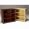 Shaker Solid Wood 3 Shelf Bookcase - 2 Finishes Available