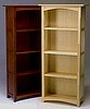 Shaker Solid Wood 4 Shelf Bookcase - 2 Finishes Available