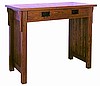 Craftsman Mission Shaker Style Oak Wood Desk